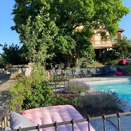 Le Clos D'azel - Le Du Cocher Avec Piscine Flexbourg