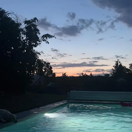Le Clos D'azel - Le Du Cocher Avec Piscine Holiday home *